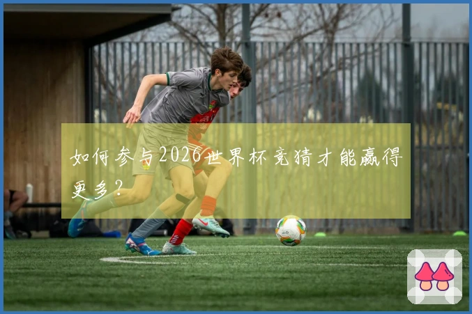 如何参与2026世界杯竞猜才能赢得更多？