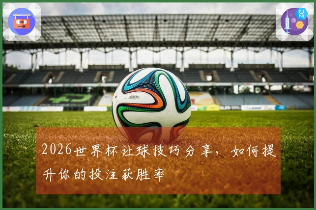 2026世界杯让球技巧分享，如何提升你的投注获胜率